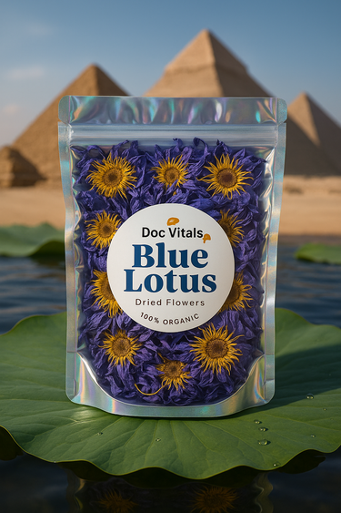 Organic Blue Lotus Flower